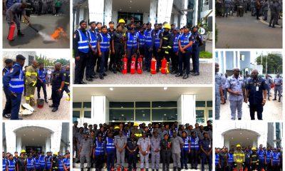 Federal Fire Service, Nigeria Customs Hold Successful Fire Drill at 11-Storey Headquarters