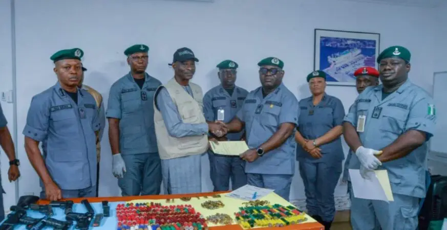 Customs Arms Seizure