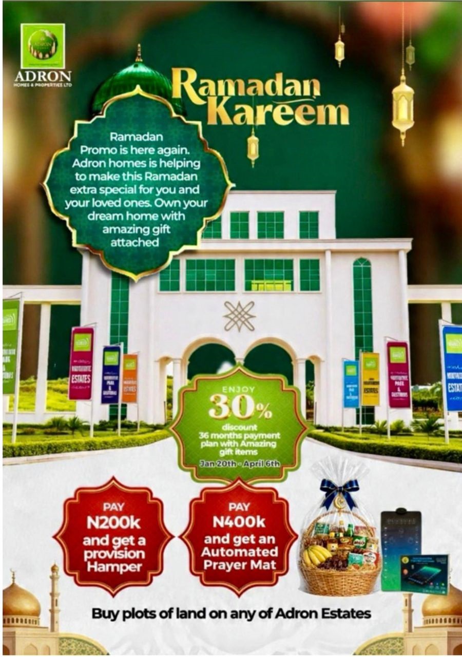 Adron Homes Ramadan Promo