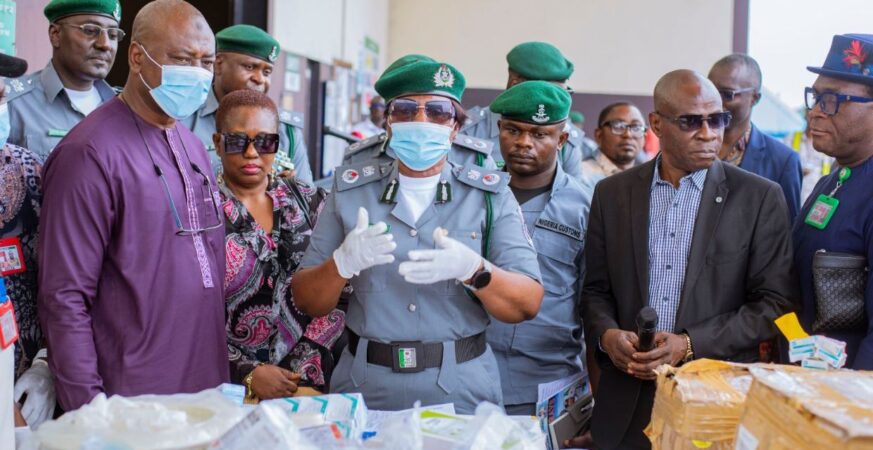 Customs illicit pharmaceuticals