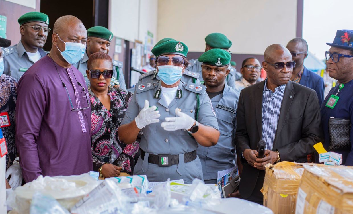 Customs illicit pharmaceuticals